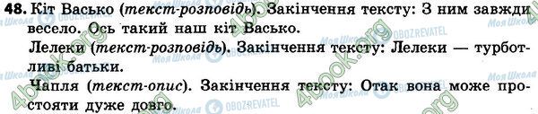 ГДЗ Українська мова 4 клас сторінка 48